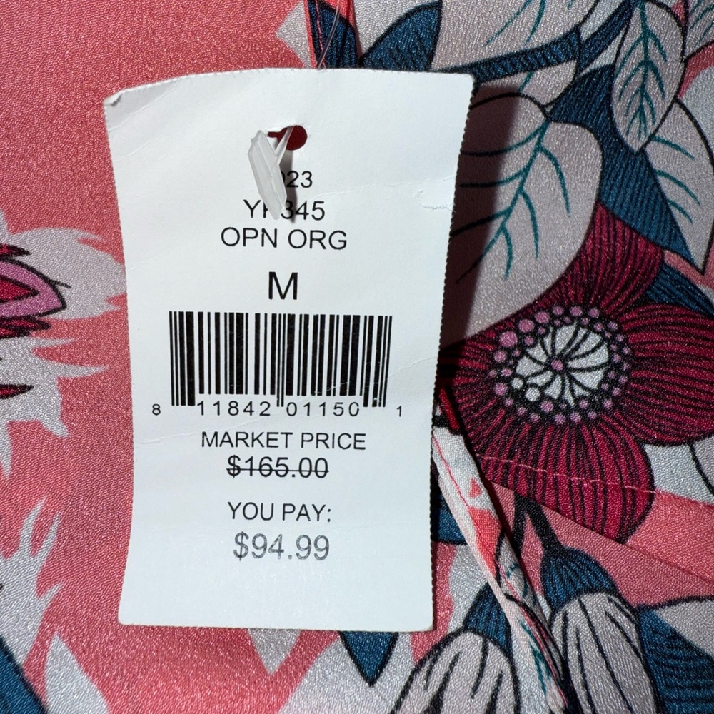 Yumi Kim Cleo Floral Faux Wrap Maxi Dress size Medium New with tags - Picture 13 of 13